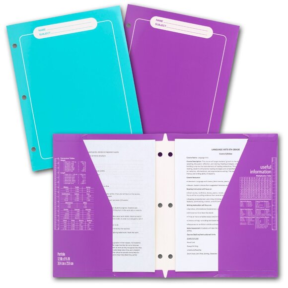 NWT Mead Trapper Keeper Binder, 1" Round Rings, Funky - Picture 7 of 8